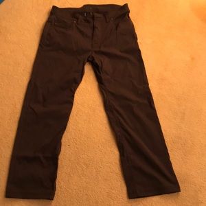 Prana Mens Hiking pants size 34. Dark gray. Used maybe 3 times tops.